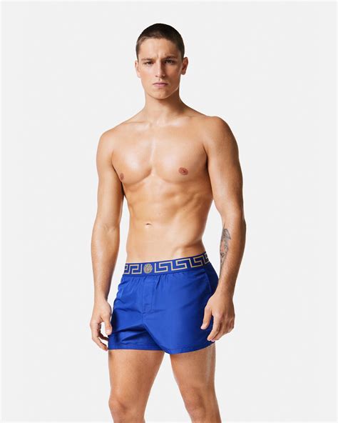 versace swim trunks fake|men's Versace swim shorts.